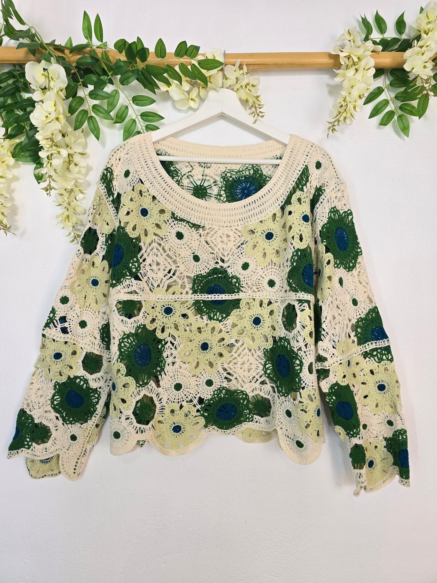 Blusa Crochet