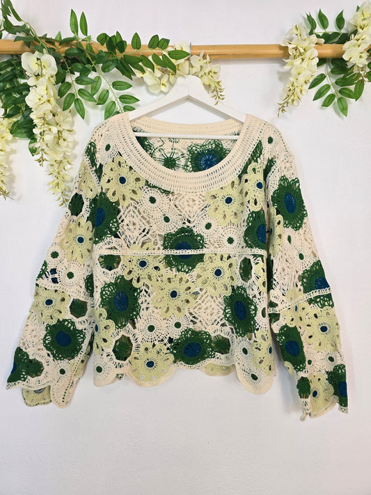 Blusa Crochet