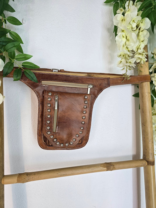 Bolsa Cintura Couro